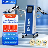 2023 Ny lansering 2-i-1 infraröd EMS Emszero Slimmed-infraröd icke-träning för att hålla Slim and Burn Fat för att etablera muskel CE