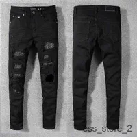Амирс мужские женские дизайнеры джинсы расстроенные разорванные байкерские джинсы для мужчин печатной армии моды моды скинни. 10 3iqi