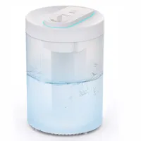 Humidifiers, Top Fill Cool Mist Humidifier for Bedroom Large Room Baby Home, Quiet Ultrasonic, Essential Oil Diffuser, UHM-JS02 4L, Transparent