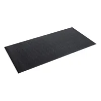Supermats tapis roulant de tapis roulant standard qualité mousse en mousse de forme en vinyle équipement de fitness noire 36 en x 78