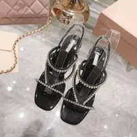 2022 Luxury women's sandals Stereo crystal diamond sandals Size35-39