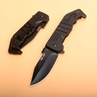 Newest COLD STEEL AK47 AK-47 model Black alloy handle Folding Knife Pocket Camping Survival Xmas knifes gift 17T knives243n