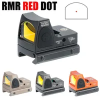 Tactical Trijicon RMR Red Dot Reflex Sight Justerbar 3 25 Moa Red Dot Fit 20mm Weaver Rail for Hunting Airsoft213p