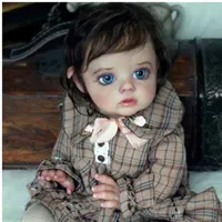 Plush Dolls Miaio12 Inches Reborn Doll Kits Lifelike Newborn Flo Mini Elf Vinyl Unpainted Unfinished Doll Parts DIY Blank Doll Kit J230302