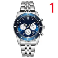 New Mens Fashion Business Casual Sports Steel Belt Quartz Watches Multi-disthction Men's Gift Watch All Dials Work Top Brand295W