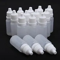 Makeup Tool Kits 10ml Empty Plastic Dropper Bottles Container Vials Suit For Solvents Light Oils Paint Essence Eye Drops Sal253Y