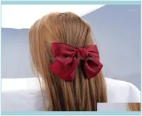 Aessories Tools Productsfashion Super Big 21Cm14Cm Bowknot Hair Clip Barrettes Hairpin For Women Girls Statement Aessori8102290