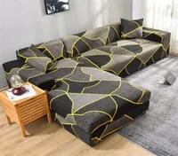Silla de silla Sofá LSHAPE para sala de estar Funda Couch Couch Couch Protector SMLXL Geométricas Slip -Slipcovers Compre 2pcs2596036