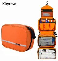 Çok fonksiyonlu su geçirmez kompakt asılı kozmetik seyahat tuvalet neceser yıkama torbası makyajı Iplaire Organizer6031307