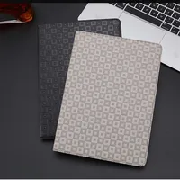Fashion Square Pattern Tablet PC Stand Leather Case com capa de PC rígida para iPad mini 1234 iPad Pro 9 7 10 5 Air 2 Dorma287x à prova de choque