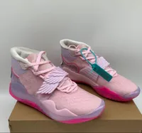 Nieuwe wandelschoenen roze KD tante Pearl Kevin Durant 12 basketbalschoenen Trainers Designer Sports Zapatos Chaussures 7-12 A67