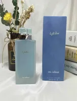 Ljusblå intensiv kölndame parfymer berömd parfym doft för kvinna 100 ml edp naturlig spray parfum designer parfymer pleas1437900