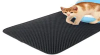 Kunnylight Cat Beds Furniture Pet Litter Mat Eva Doublleayer Trapper Mats