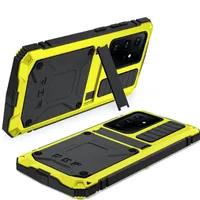 Luxury Dirt/Shock/Waterproof Phone Case For Samsung S21 S21plus S21ultra Support Fingerprint Identify
