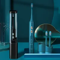 smart electric toothbrush 2022 Ultrasonic Smart Induction Wireless Charging Ultraviolet Electric Sonic Soft Hair Electric Toothbrush J230302