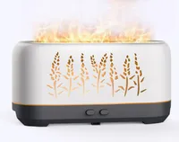 Air Freshener USB Simulation Flame Night Light with 200ML Water Tank Humidifier Aroma Diffuser6231488