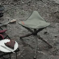 캠프 가구 야외 캠핑 접이식 접이식 삼각형 의자 천 휴대용 바베큐 피크닉 BC 옥스포드 싱글 낚시 외출 장비 선물
