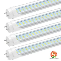 T8 LED Tipo B Luz de tubo 3 pés, 2520lm, 18W (45W equivalente), 6000k, 36 polegadas F30T12 Substituição de lâmpada fluorescente, potência de extremidade dupla, ETL listada, Remova a luminária de lastro