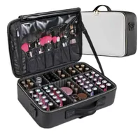 Women Professional Suitcase Makeup Box Make Up Cosmetic Bag Organizer Storage Case Zipper Big Large Toiletry Wash Beauty Bags2062773