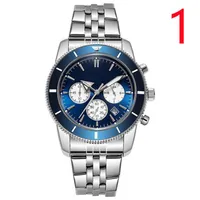 New Mens Fashion Business Casual Sports Steel Belt Quartz Watches Multi-disthction Men's Gift Watch All Dials Work Top Brand233a