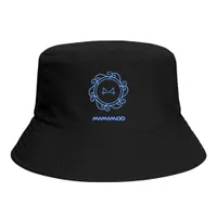 قبعات واسعة الحافة دلو النساء اللواتي يحبن kpop mamamoo الرياح tshirt هوديي علبة بوليستر صياد مخصص رحلة Sunshade Caps 230303