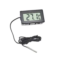 Cyfrowy termometr termometr higrometr czujnika temperatury Miernik pogodowy narzędzie diagnostyczne regulator termiczny termometro cyfrowe -258H