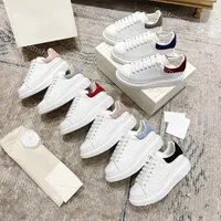 Designer Sneaker Men Casual Shoes Oversized Women Loafers Flat Velvet Suede Sneakers Platform Leather Shoes Espadrille Classic White Trainers with Box