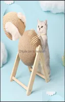 Cat Furniture Scratchers Cat Scratcher Toy Pet Scratching Ball Kitten Sisal Rope Scraper WearResistant Claw Sharpener Homeindustr7944708
