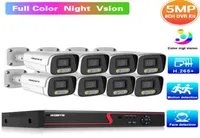 8Channel DVR Security Camerasysteem Set 5MP buiten Full Color Night Vision CCTV Video Surveillance Sytem Kit 8ch Wireless Kits8943952