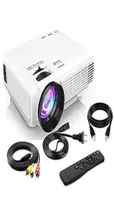 Projectors Mini Sets Outdoor -Film mit Bildschirm Full HD 1080p unterstützte kompatible TV -Stick T2212167700976