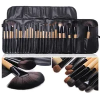حقيبة هدايا من 24 PCS Makeup Brush Sets Professional Cosmetics Brushes Ebow Powder Foundation Shadows Pinceaux Make Up 220615699350