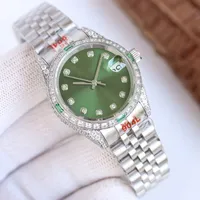 Diamond Watch Womans 31 mm Mouvement mécanique Auto Surface Business en acier inoxydable Designer Montre Luxe