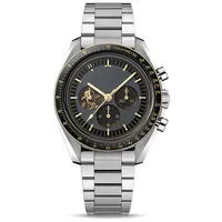 Top Brand Swiss Watches для мужчин Apollo 11 50th Anniversary Deisgner Watch Quartz Movement All Dial Work Speed ​​Dial Speed ​​Montr316h