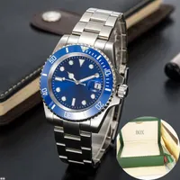 AAA Calidad Reloj Ceramic Bisel Watches Automatic Mechanical 2813 Movimiento Diseñador Relojes de zafiro luminoso Implesas de agua impermeable Self-Wrist Wristwatchs