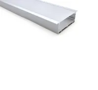 100 X 1M setslot New developed aluminum profile led and 90mm wide T style alu led channel for ceiling or wall lamps4697688