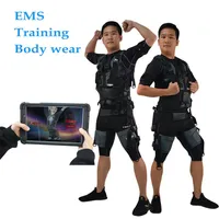 New product Ems portable muscle stimulator Wireless EMS Training suit fitness gym use machine284O