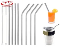 Drinking Straws StarLinkStar Stainless Steel StrawsClean Brush For 20 30 Oz Cups Cleaning Kitchen Dining Bar Accessories4324175