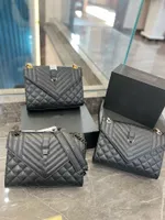 Designer Bags Woman Bag Handbag Women Shoulder Bags Genuine Leather Messenger Purse Chain with card holder slot clutch 21CM 24CM 27CM