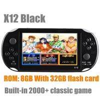 Portable Game Players X12 PLUS Retro Handheld Console Built-in 2000 Mini Video Player 7 1 Inch IPS Screen 8G 32G239U