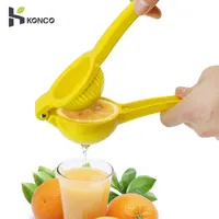 جديد Konco Metal Lemon Lime Squeezer Stainsal Steel Manual Citrus Press Juicer Hand Press Juicier Fresh Fruit Tool Tool