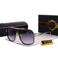 2023 neue heiße Marken Männer Pair Eyewear Women Square UV400 Protective Aviation Brillen Luxusmarken Dita