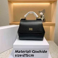 Totes Wholesale Fashion Women Handbag Luxury Designer Leather Bags Black White Multicolor Single Shoulder Large Capacity Bucket Bag Crossbod