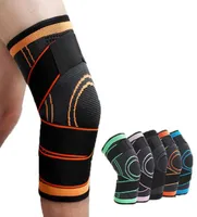 2 bitar av Sports Men039s Compression Knee Brace Elastic Support Pads Knee Pads Fitness Equipment Volleyball Basketball Cycling6849076