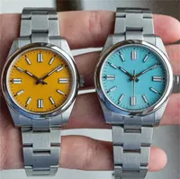 Relógio masculino Designer relata alta qualidade de ostra mecânica automática de 41 mm de 36mm de 36mm de relógio de aniversário à prova d'água, presente de luxo de luxo de luxo