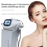 2023 Dispositivo de mesoterapia 9 agulhas de pinos injetor vital 3 Coréia da água mesoterapia Derma pro meso armas Profissional Derma anti -Wrinkle