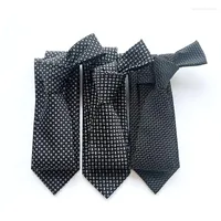 Бабочки портной Смит Пейсли Дот Дело Мужской Бизнес Черная шея галстук для мужчин модные роскошные свадебные галстуки Gravatas