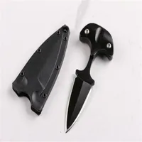 self deference mini hand thorn stab push Knife 440 blade Handle Camping Tactical knife edc Knives xmas gift for man 1sets 2pcs 00256y