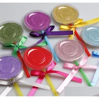 Kits de herramientas de maquillaje Shimmer Lollipop Lathes Box 3D Mink Eyelashes Cajas falsas Falsas Falsas Embalaje de Eyelash Herramientas cosméticas Drop del Dhj2i