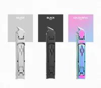 Cuticle Scissors Stainless Steel Nail Clipper Double ended Thin Portable Folding Cutter Trimmer Nippers Manicure Pedicure Tool 2216786474