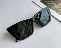 23SS Summer Black / Grey Cat Eye Eye Sunglasses 276 The Party Sun Glasshes Ladies Fashion Shades Top Quality with Box